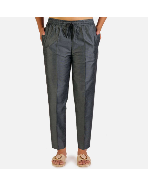 women silk pants