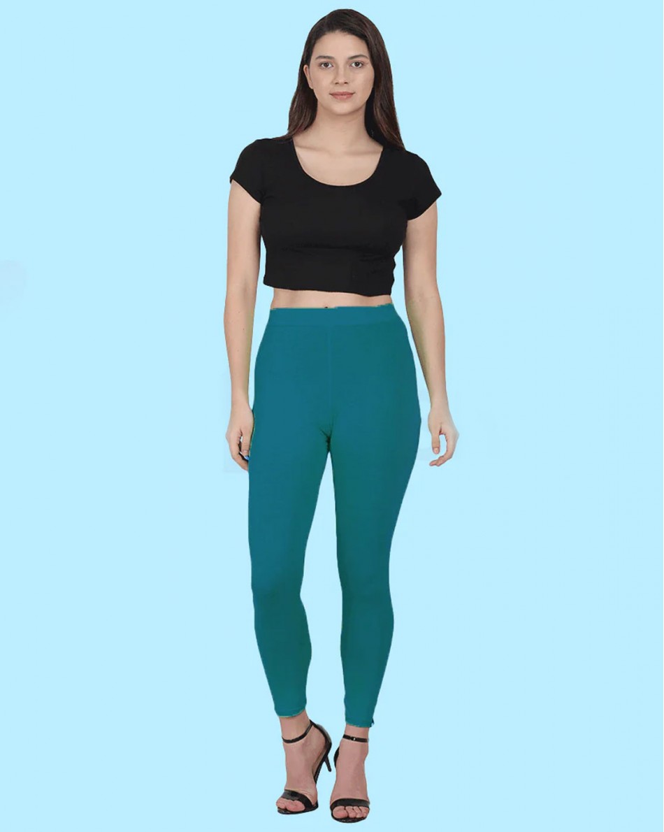 Reliance Green Ankle Length Leggings