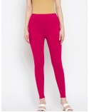 Magenta Ankle Length Leggings
