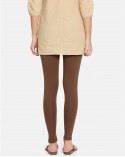 Coffee Brown Ankle Length Leggings
