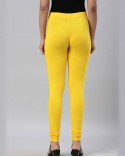 Yellow Churidar  Leggings 