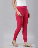 Fuschia Churidar  Leggings 