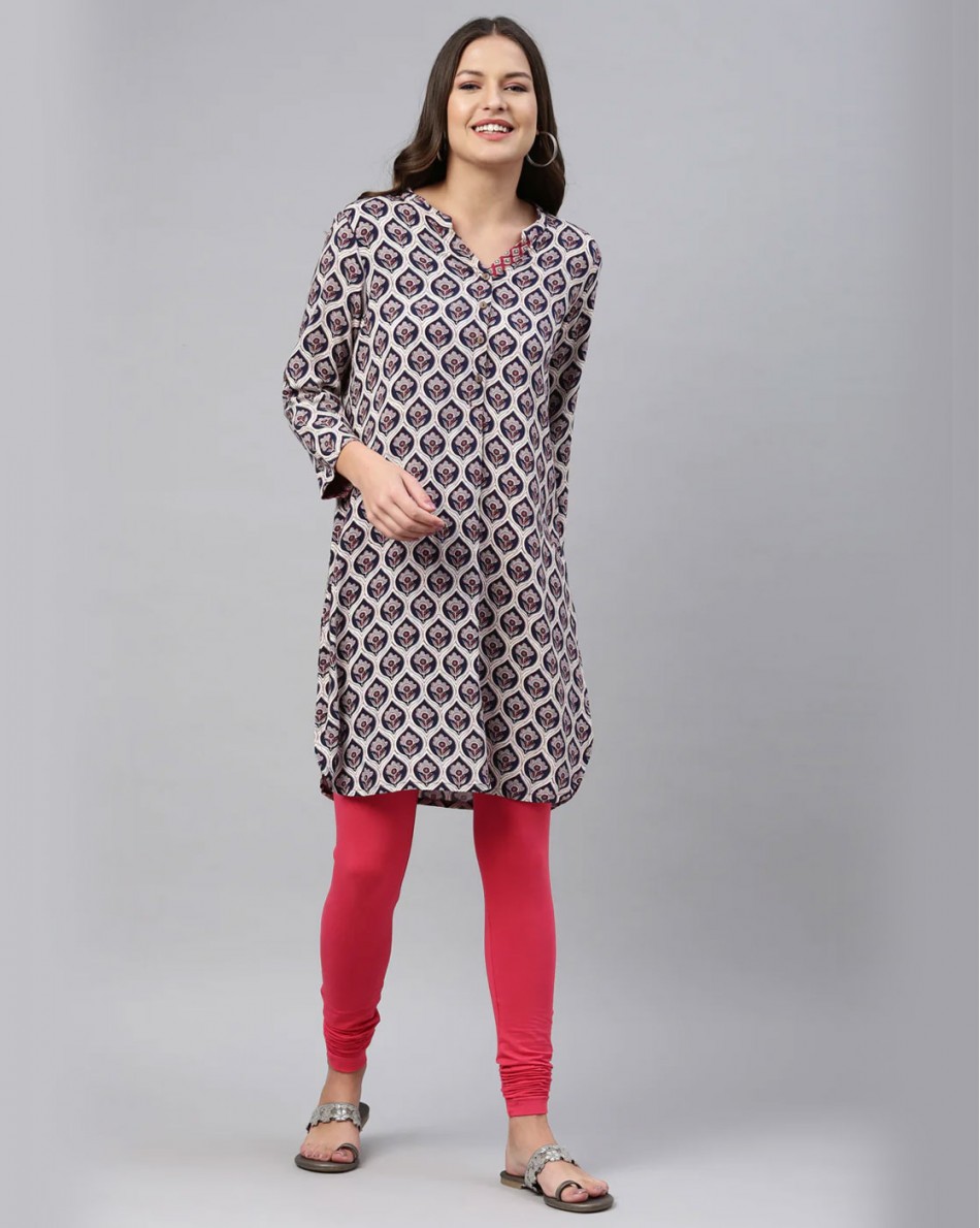 IRONA Coral Churidar Leggings 
