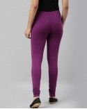 Purple Churidar Leggings 