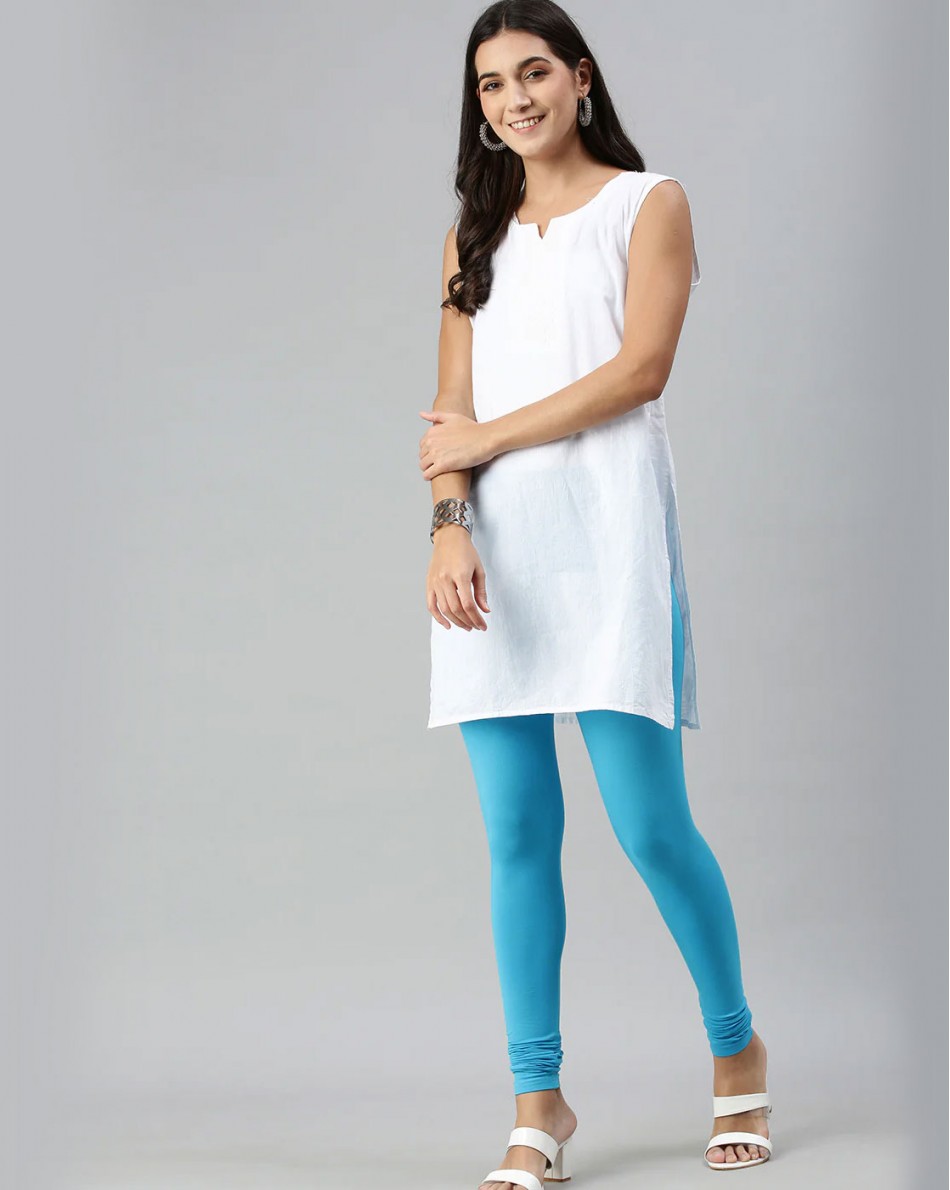 Pet Blue Churidar Leggings 