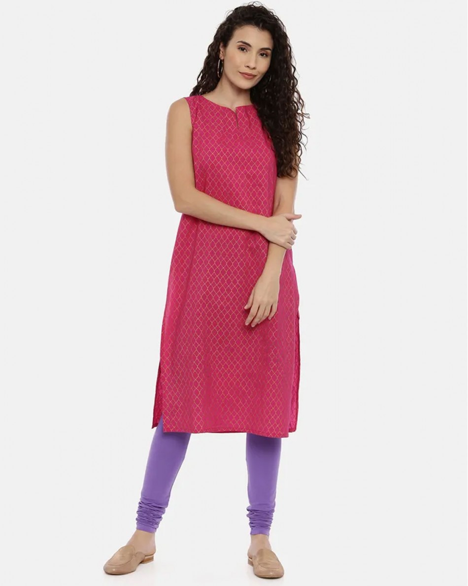 Lilac Churidar Leggings 